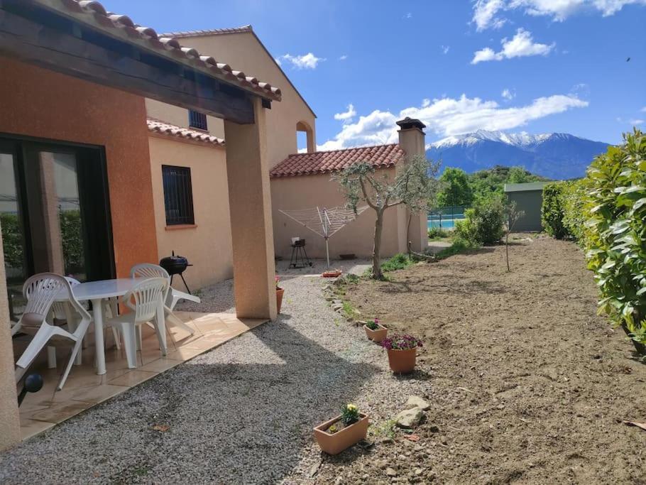 Charmant T2 Moderne Au Calme Avec Jardin Vue Sur Canigou Moltig les Bains Zewnętrze zdjęcie